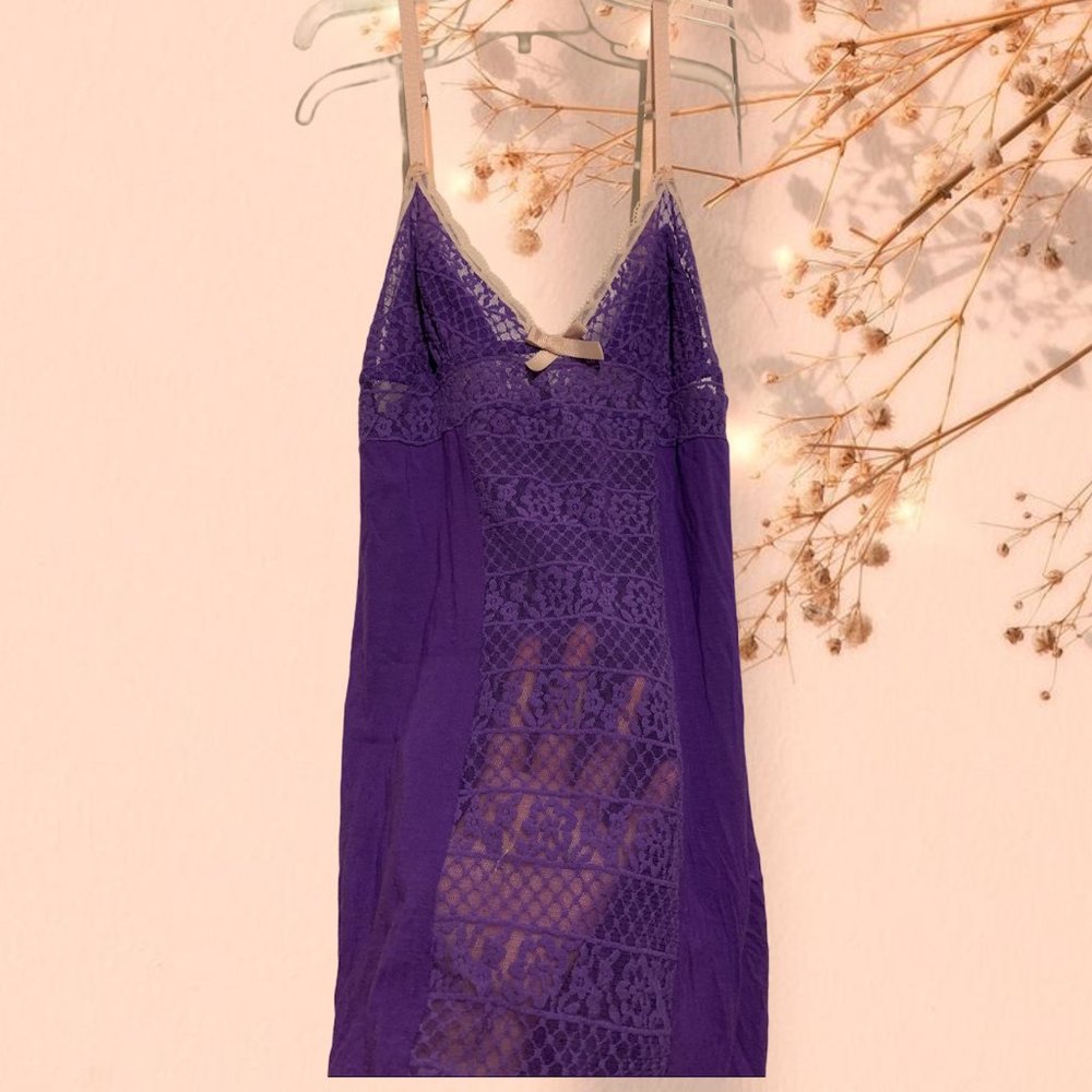 Victorias secret mesh lace babydoll chemise